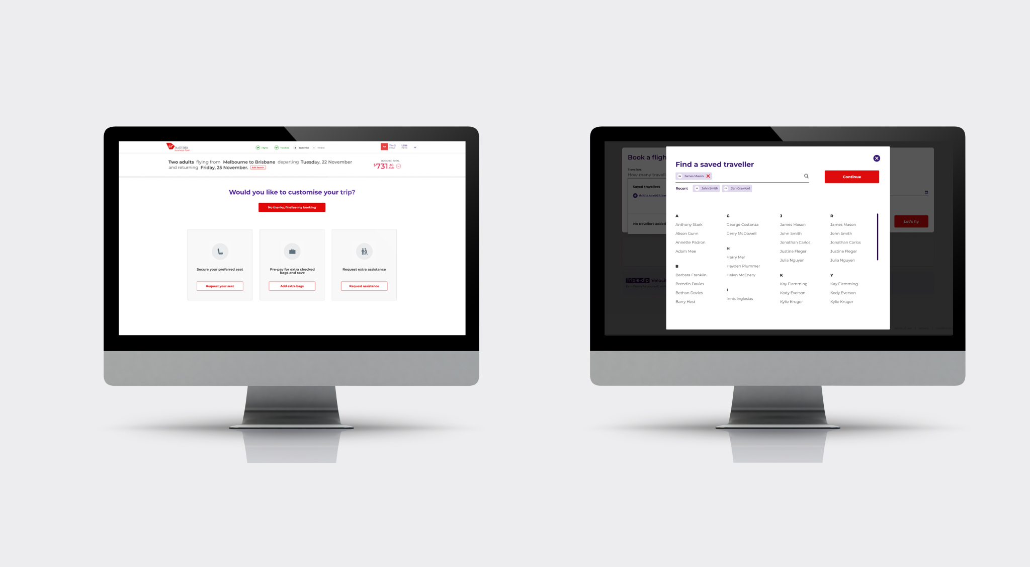 Virgin UX UI Results