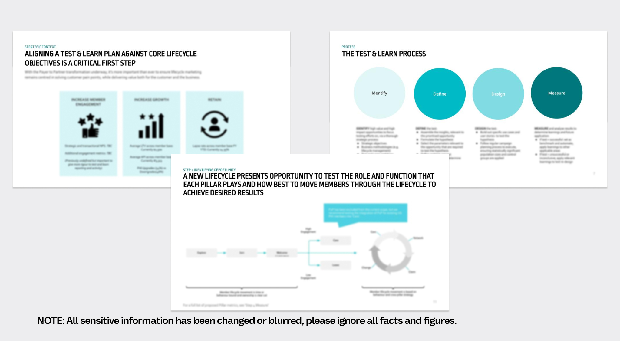 nib Test and Learn Framework Approach